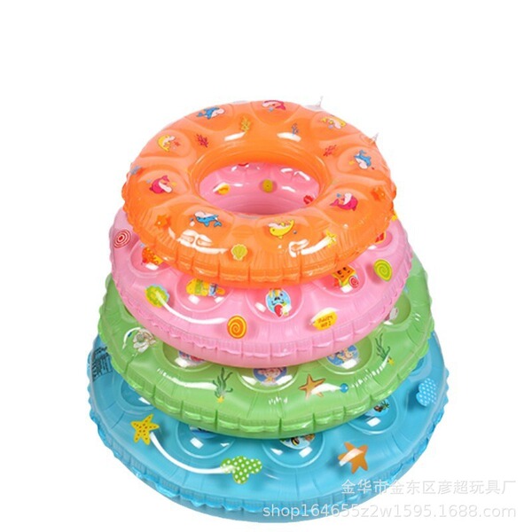 summer double-layer swimming ring