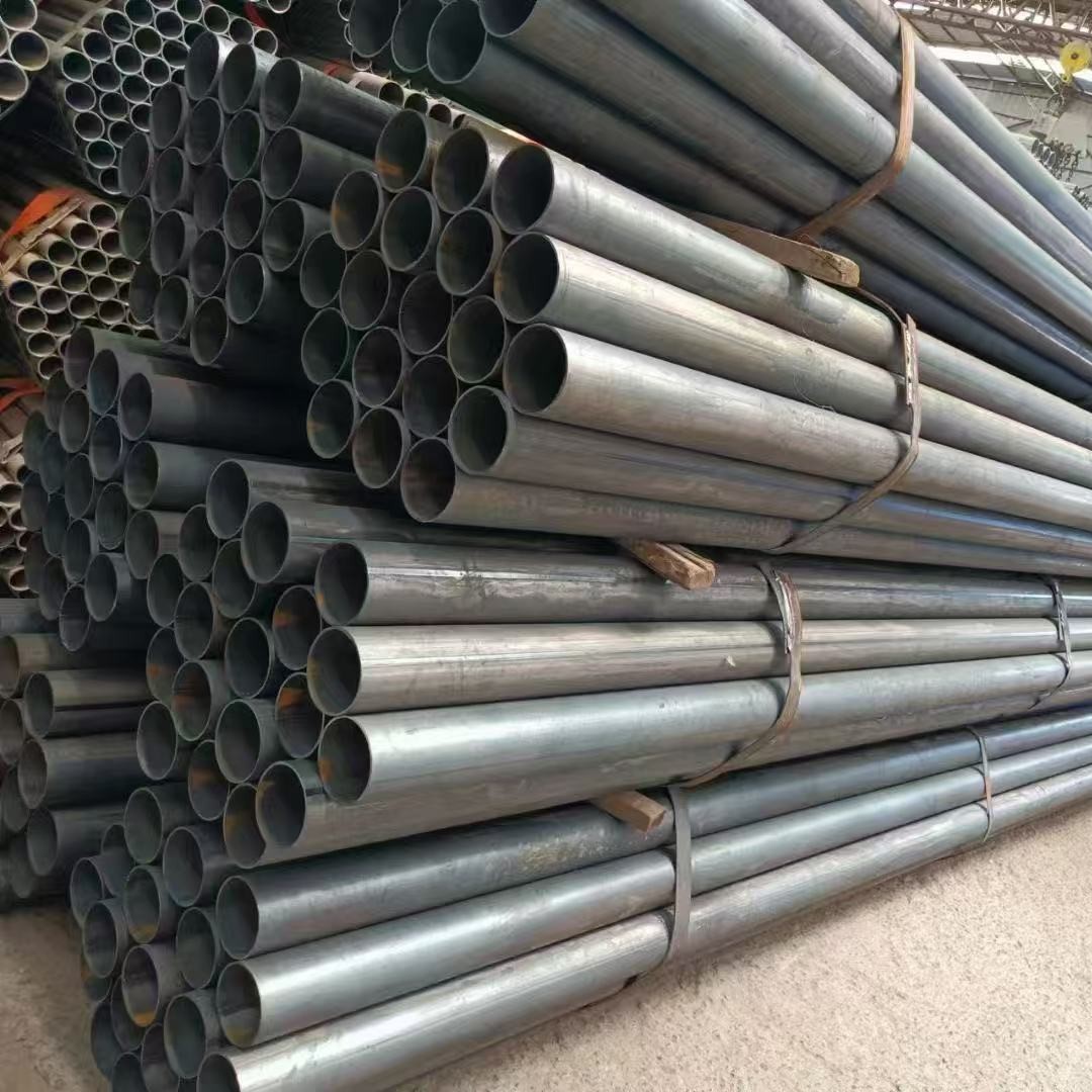吉林市批发直缝焊管Q235B焊接钢管焊接圆管建筑工程脚手架小口径
