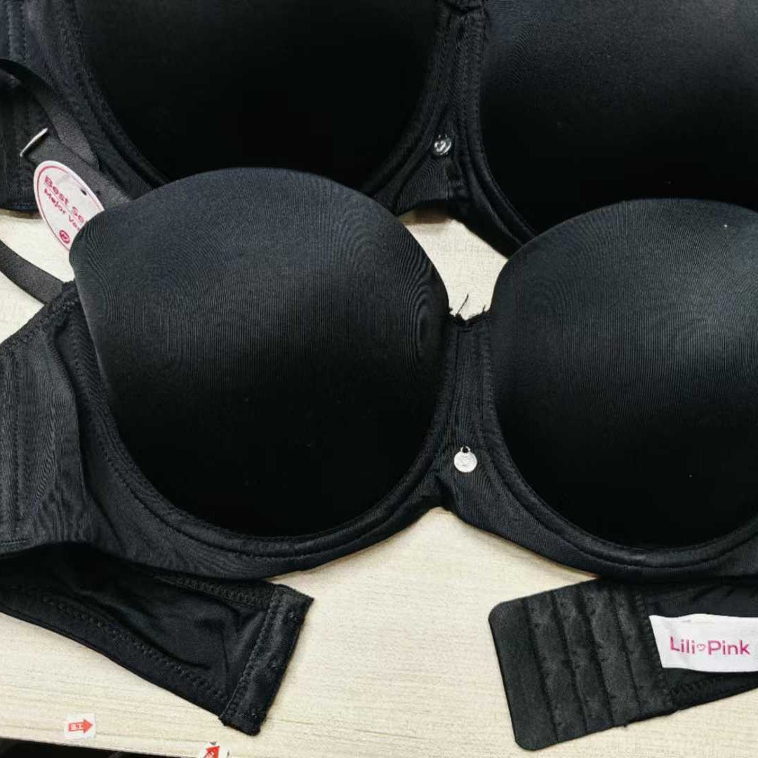 Mixto de marcas europeas y estadounidenses del sudeste asiático, ropa interior de damas con anillo de acero, encaje liso, sujetadores mixtos lotes