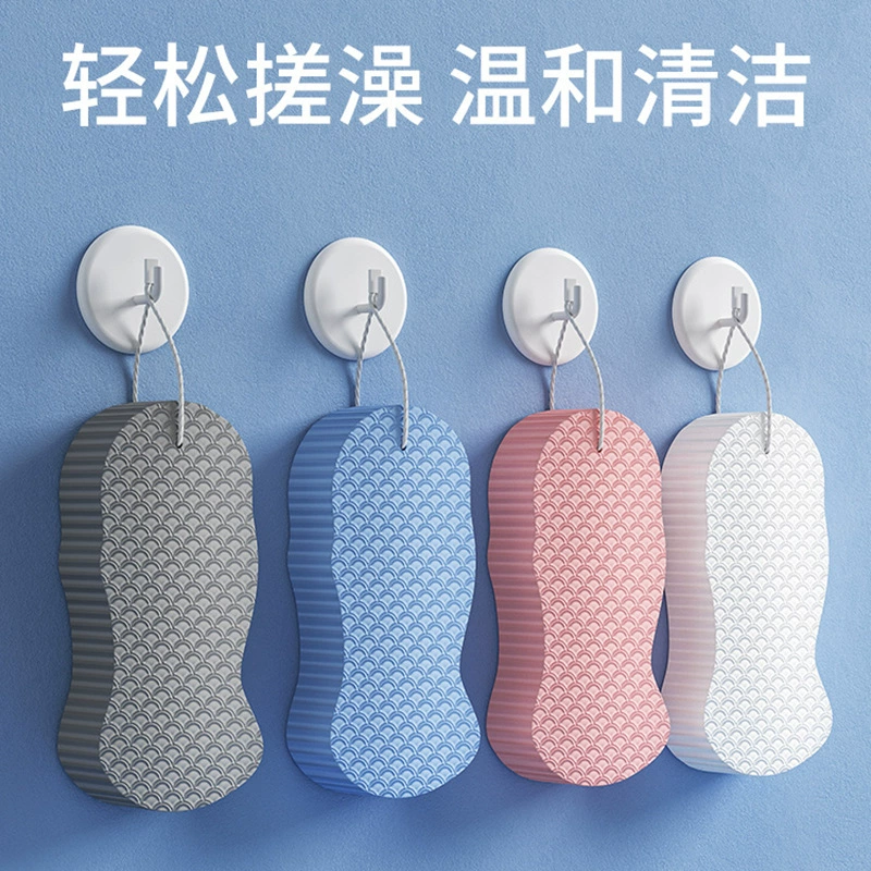 3D детская губка для ванны, чтобы втирать рисунок рыбьей чешуи