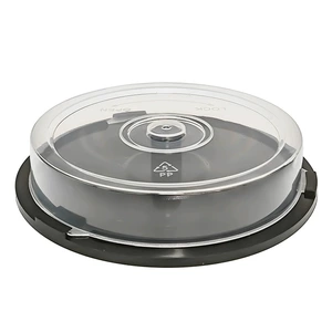 CD Bucket CD DVD -диск ствол пластиковой ствол может быть загружен 10 частями