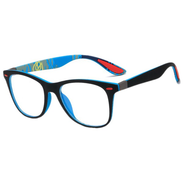 2025 new anti-blue light glasses retro personalized square frame…