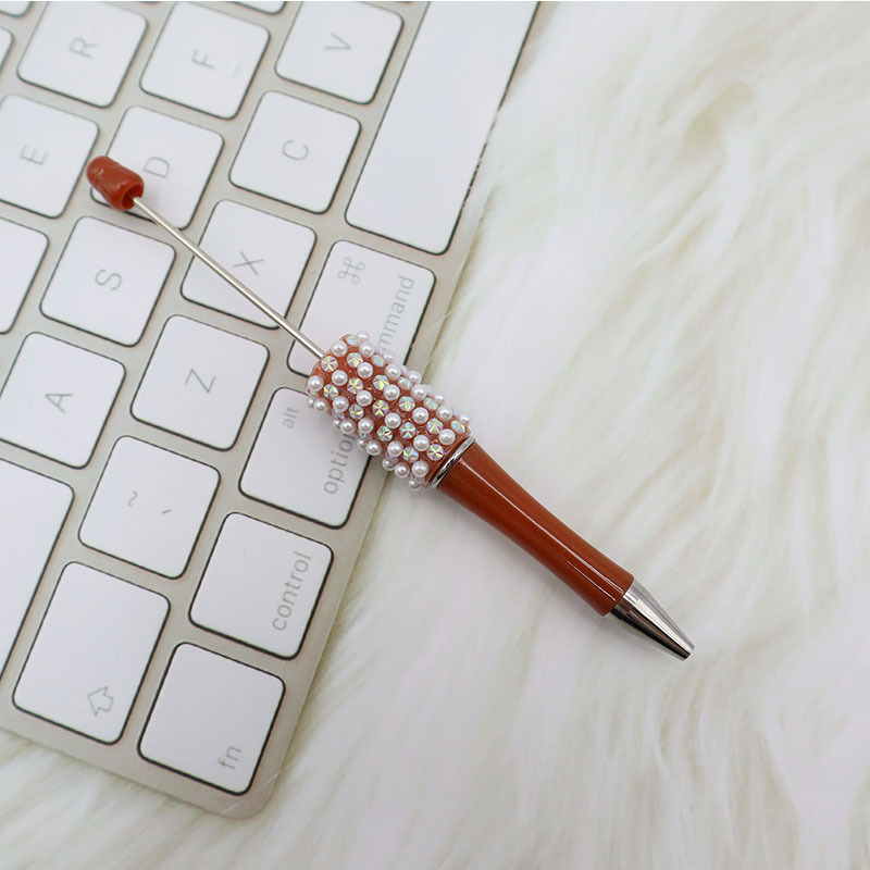 Pearl style-amber orange
