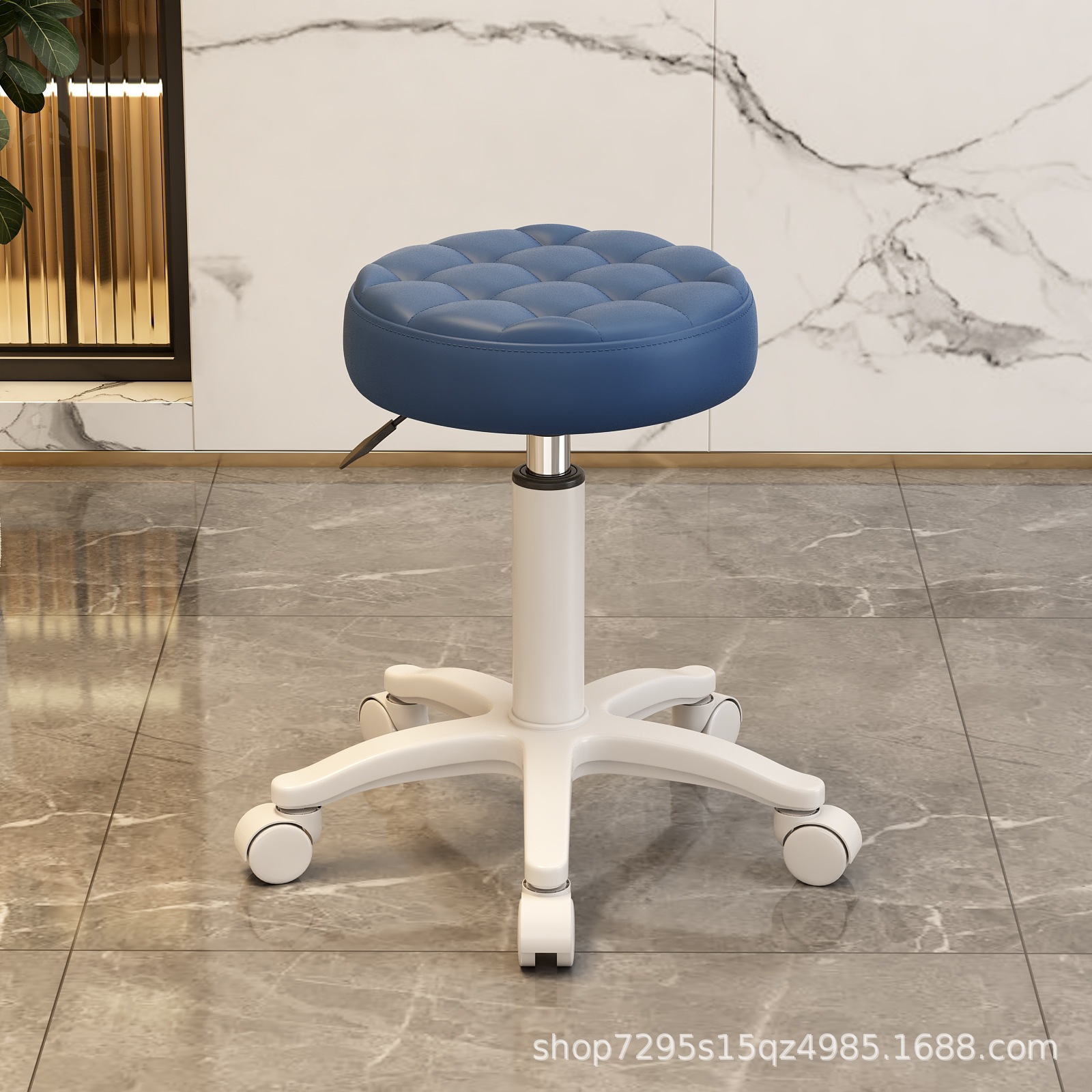 Fábrica directa taburetes de belleza elevación polea rotativa manicuría silla de maquillaje salón de belleza peluquería