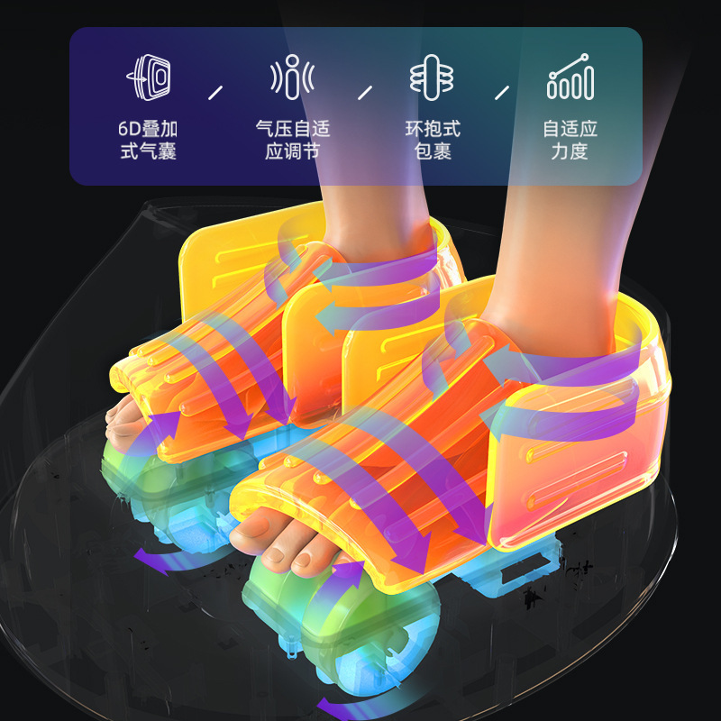 跨境足部按摩器全包裹气囊按摩机智控足疗机按脚机腿部按摩器|undefined