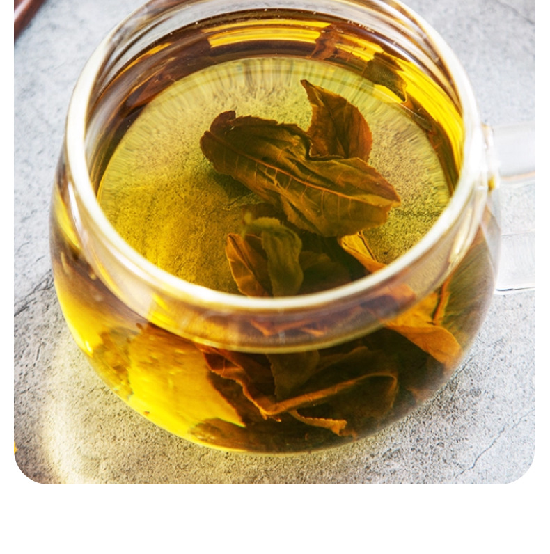 Cyclocarya Paliurus Leaf Tea Qing Qian Liu Loose Herbal Tea 50g Bag preparation