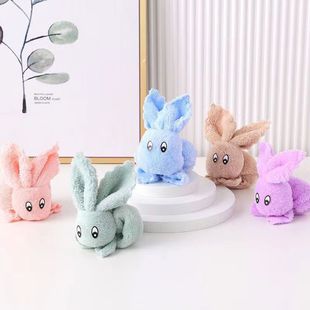 Hand gift rabbit shape towel wedding return gift wedding shop wedding opening gift kindergarten gift towel square towel
