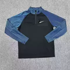 New Top Zipper Sportswear Threaded Long-Sleeved Men's and Women's Track and Field Training Quick-Drying Sports Breathable Fitness Running