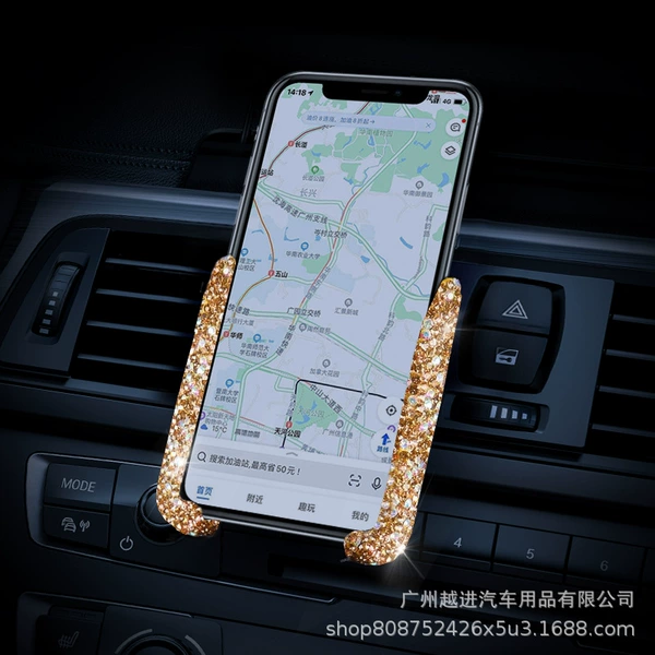 Clay, phone holder, champagne color