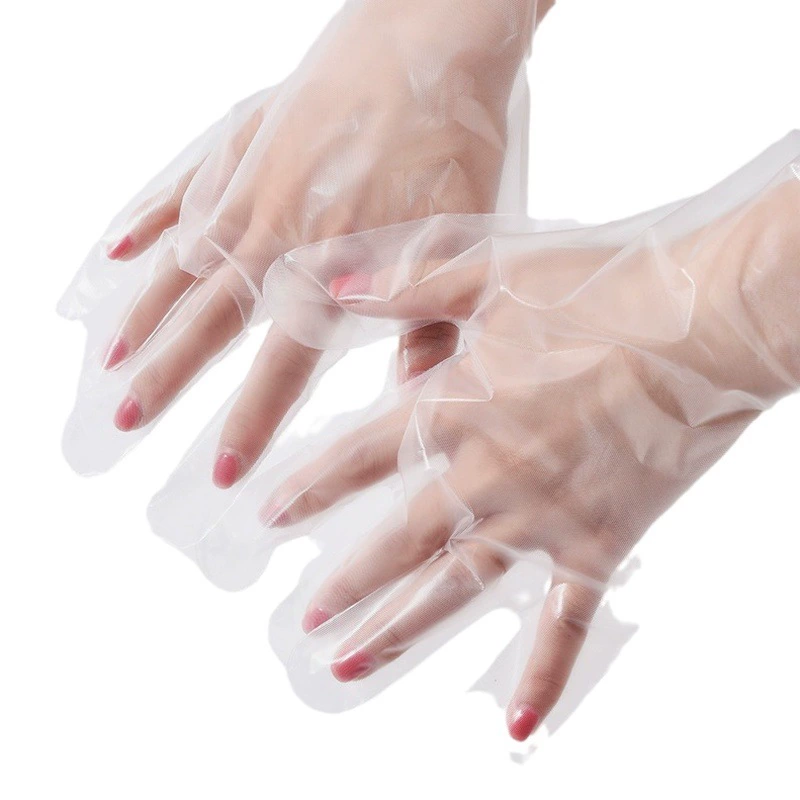 Одноразовые удлиненные хозяйственные перчатки для мытья посуды на кухне водонепроницаемые перчатки cpe с удлиненными рукавами CPE