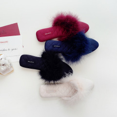 Halluci New Summer Satin Surface Silent Office Slippers, Fashion Anti-Slip Indoor Home Slippers