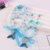 1# Blue Fishtail 5-piece set [transparent bag]