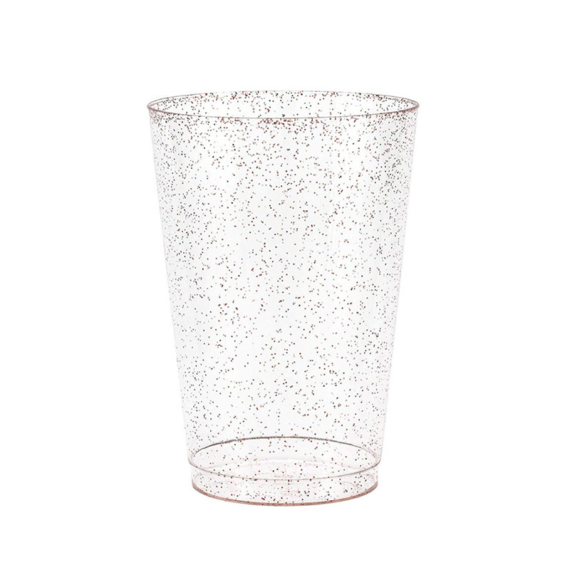 10oz Rosa Phnom Penh desechable taza de plástico Rosa fiesta de oro Phnom Penh taza utensilios para beber Copa