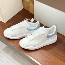 高版纯源麦昆小白鞋厚底纯原潮男女百搭休闲情侣运动内增高板鞋