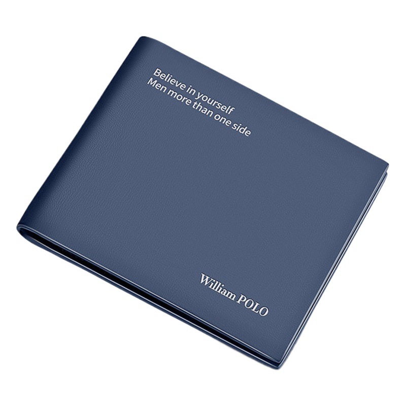King Paul Genuine Leather Men's Wallet Short 2024 New High Sense genuine goods Men's Wallet Card Bag Wholesale