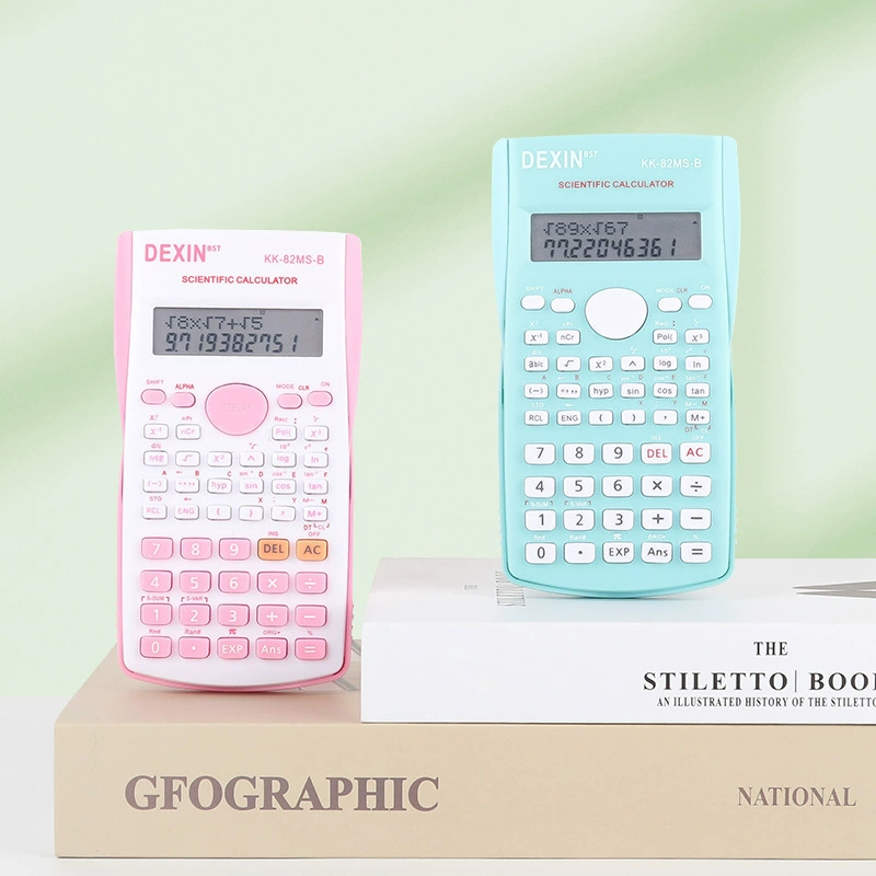 82MS Candy Color Calculator Student Multifunctional Function Computer Exam Portable Scientific Calculator Manufacturer