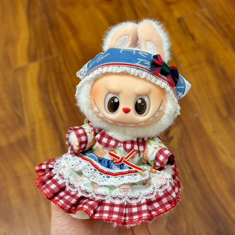 ラブブ ペンダントドール 着せ替えベビー服セット 17cm ラブブ 一世代と二世代の着せ替えベビー服|undefined