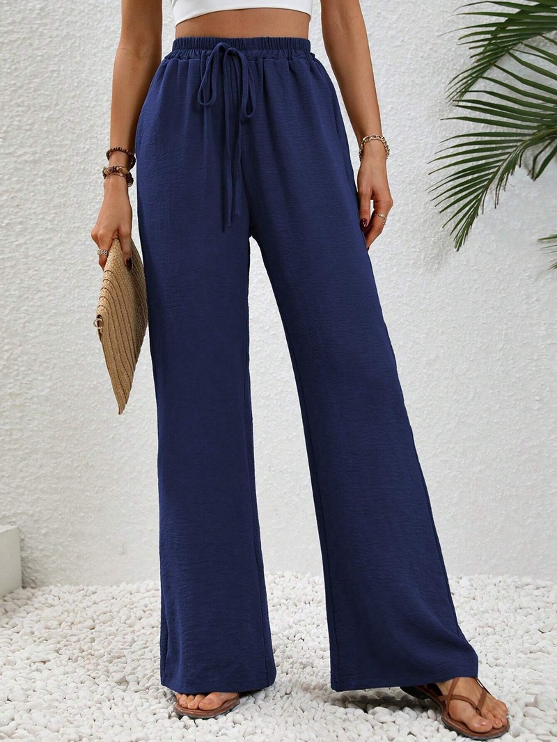 Women's Daily Streetwear Solid Color Full Length Casual Pants Straight Pants display picture 61