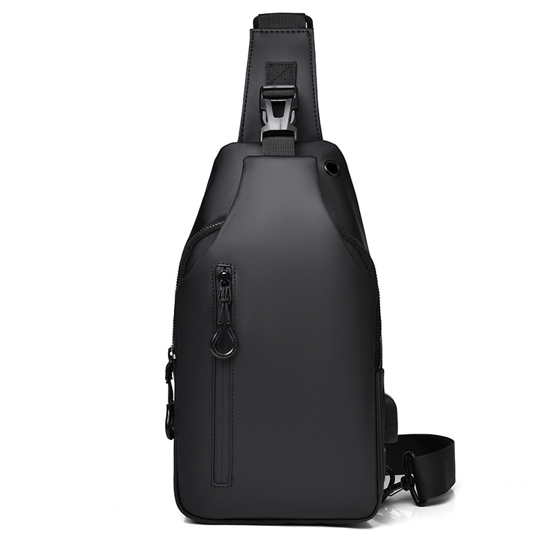 Men's Chest Bag Backpack Waterproof Single Shoulder Crossbody Bag Large Capacity Outdoor Sports Sling Bag Light Casual Travel
