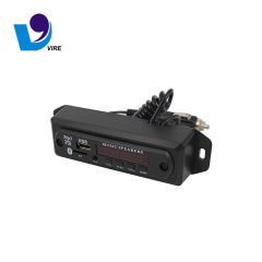 Cigarette lighter car Bluetooth MP3 decoder with mobile charger LED digital display decoding accessories