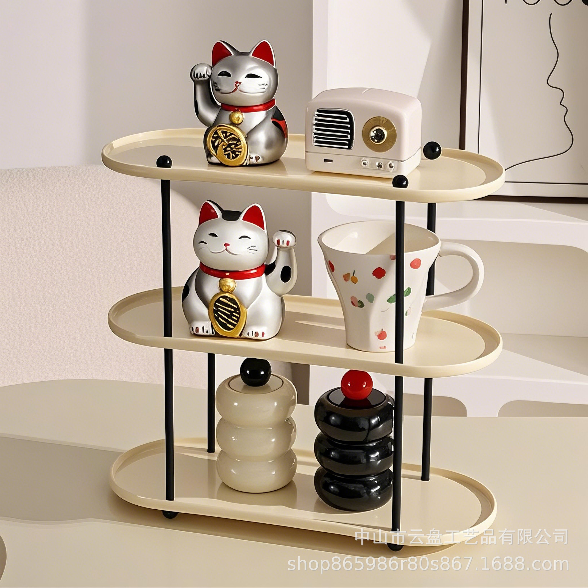 크림+블랙봉 3겹 (38*15.2*29)