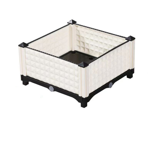Planting Magic Family Balcony Vegetable Planting Pot Rectangular Rooftop Plastic Planter Indoor Planting Box Flower Box