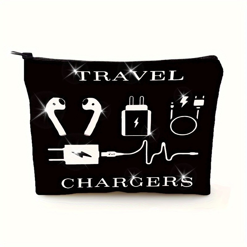 Black electronic charger