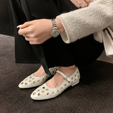 �r�b�涴��Ь2025�ļ��¿���Ƥ�U�մ��͸�⬔����Ь2cm�ָ���Ь
