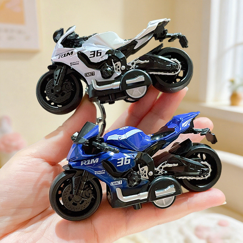 New Model No. 36 Heavy-Duty Motorcycle Keychain Pendant, Realistic Motorcycle Model, Children's Toy, Backpack Decoration Pendant New Model No. 36 Heavy-Duty Motorcycle Keychain Pendant, Realistic Motorcycle Model, Children's Toy, Backpack Decoration Pendant