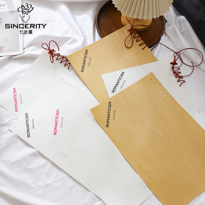 Qisejin rojo rojo ballet estilo papel simple embalaje de flores papel de embalaje floristería material de embalaje de bricolaje flores