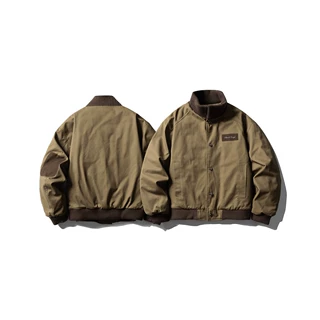 RUIIENRS x CROWD CITY 2025冬季新款毛线针织拼接水洗羽绒服Y624