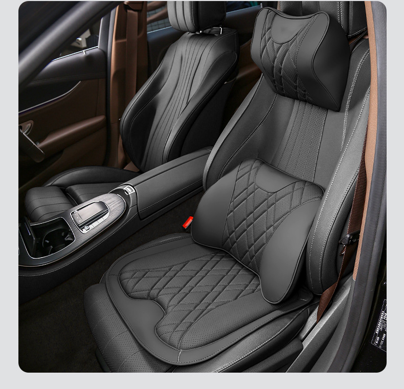 Xingtu Lanyue Headrest, Neck Pillow, Lumbar Support, Car Seat Cushion, Waist Support, Breathable Four-Season Modified Interior Supplies