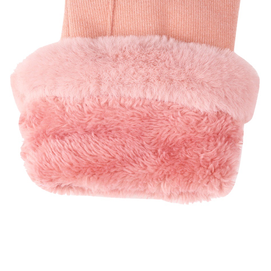 Guantes cálidos para mujer, guantes de ciclismo deportivos de terciopelo alemán para exteriores, forrados de lana, gruesos, resistentes al viento, guantes de invierno para hombre, guantes de invierno compatibles con pantalla táctil.