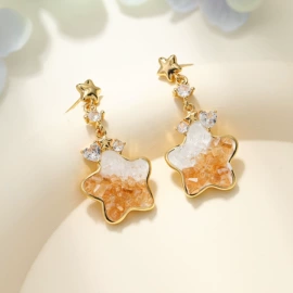 耳钉;耳扣;耳环