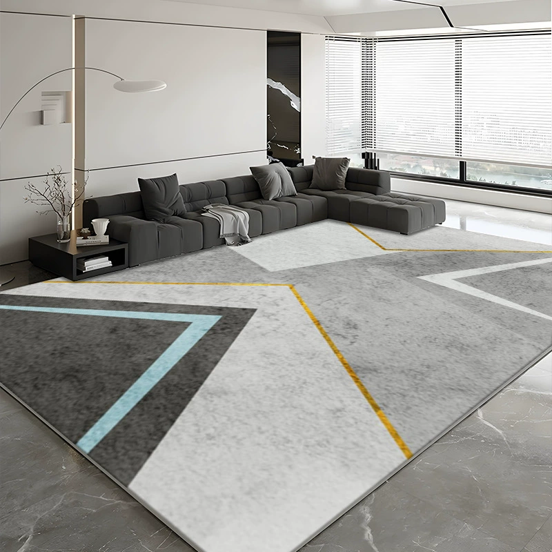 Modern non-slip carpet for living room, simple and elegant design