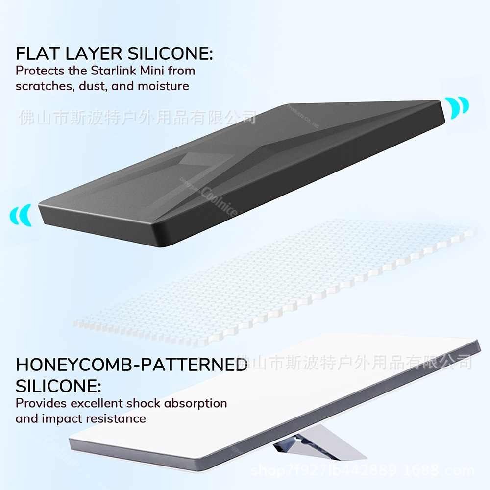 Amazon New Starlink Mini Accessories Star Chain Antenna Anti-fall Protective Cover Silicone Antenna Protective Cover