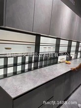 发光背板置物架铝材 厨房台面调味架材料 酒柜壁挂酒吧柜铝材