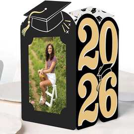跨境爆品2026 Graduation Photo Holder Centerpieces图片展示盒