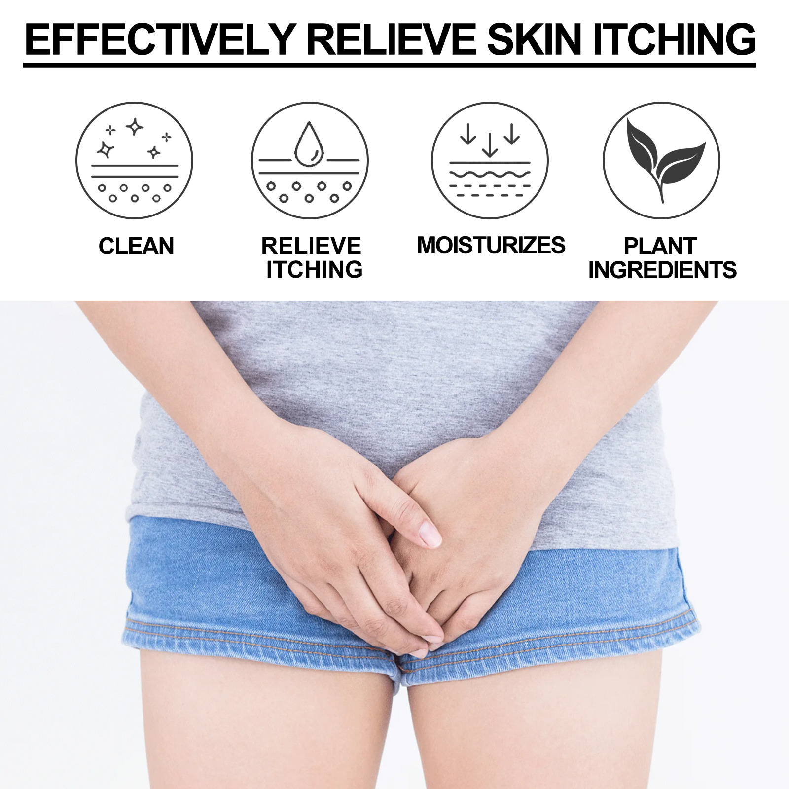 EELHOE Női Bőrápoló Spray a viszketés és kellemetlen érzés enyhítésére, a testszag megszüntetésére és a női bőr gyengéd ápolására_voghion.com