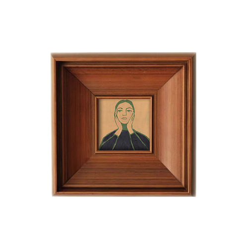 French-style niche art living room decoration painting Nordic retro medieval style entryway bedroom corridor portrait wall art