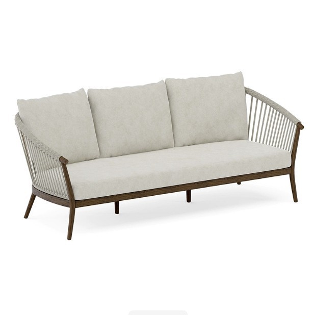 Mesa y silla de madera maciza al aire libre patio impermeable solar caña mesa y silla de caña balcón al aire libre mesa y silla de comedor de teca