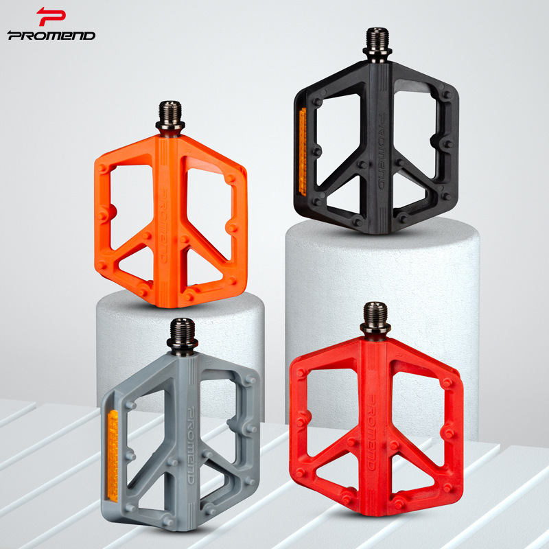 New PROMEND Economical Bicycle Pedal Nylon Peilin Bearing Bicycle Pedal Reflector Mountain Pedal New PROMEND Economical Bicycle Pedal Nylon Peilin Bearing Bicycle Pedal Reflector Mountain Pedal