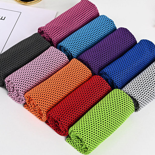 2024 Cool Towel Cold Sensation Sport Towel Quick Drying Ice Towel Custom Outdoor Fitness Cooling Towel Sweat Towel