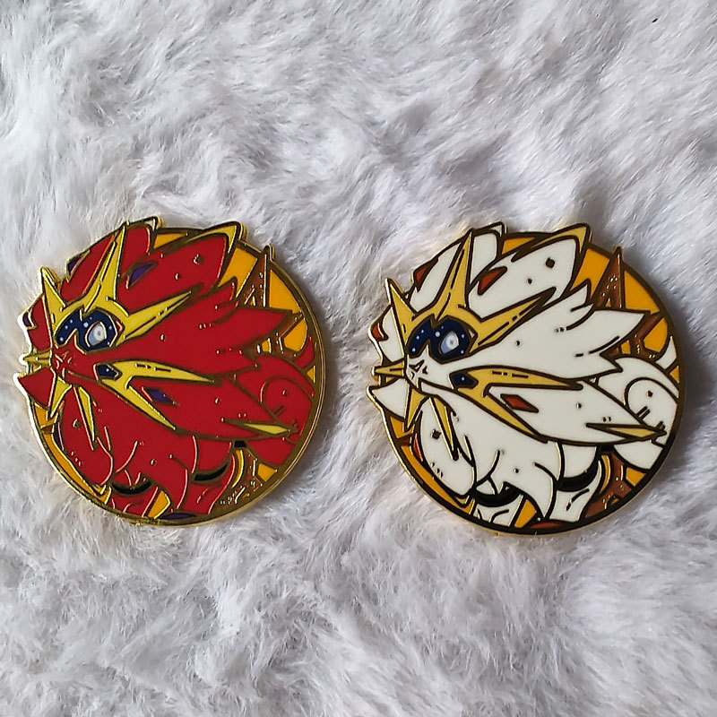Pokémon Brooch, Pet Elf, Alien World Monster Elf, Metal Backpack Enamel Pin Decorative Badge