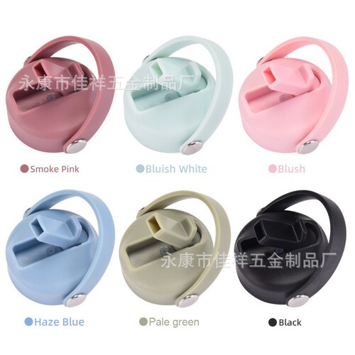 1L large capacity insulated cup lid with straw portable handle outdoor sports water cup lid bottle cap