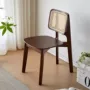 北欧实木设计师家用餐桌椅