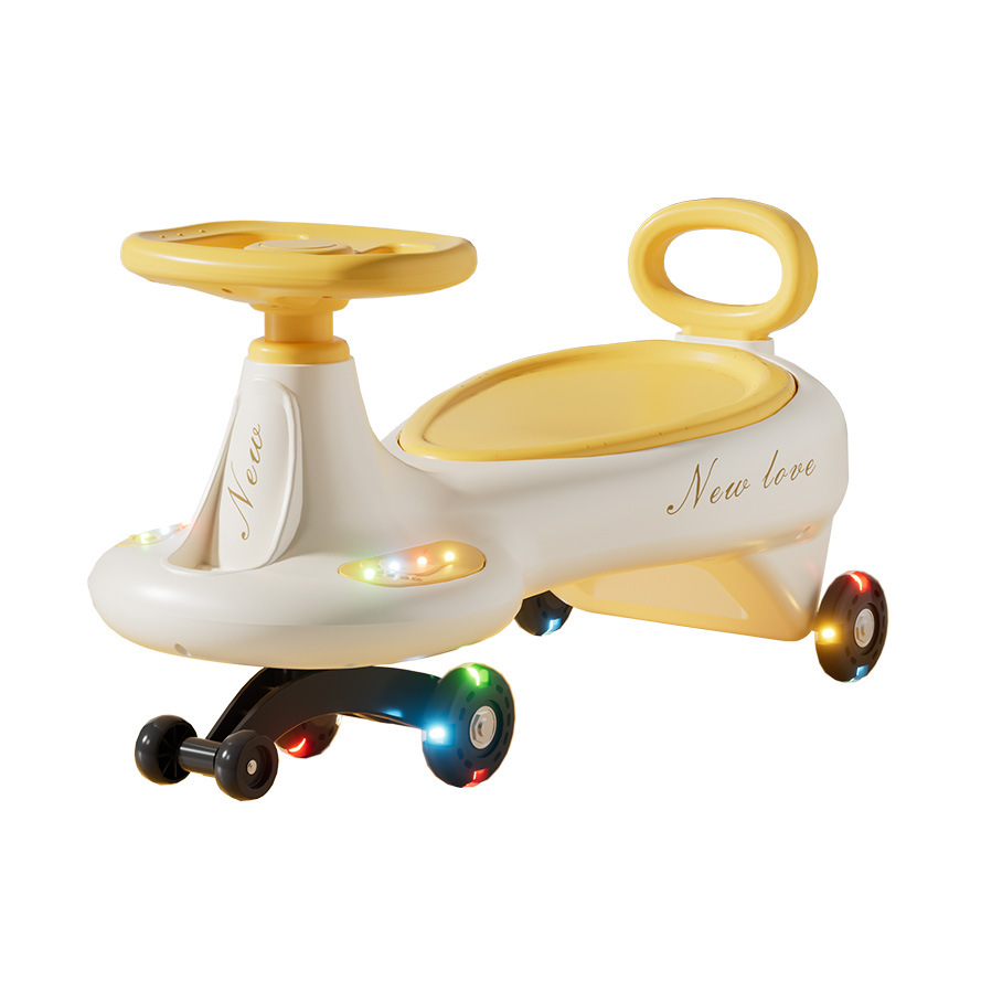 Nuevo coche de torsión para niños 1 - 8 años de edad para niños varones patinaje silencioso patinaje se puede sentar en cuatro ruedas