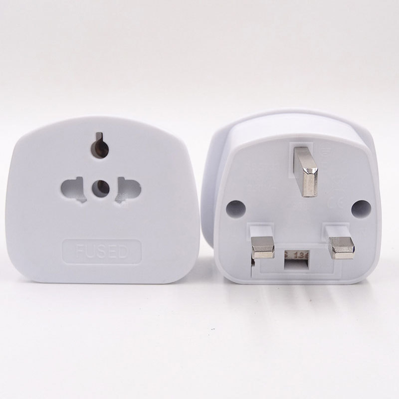 13A保险管英规转接头 香港三角英标转换插头 英规转美规转换插头