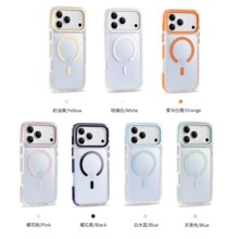 磁吸壳适用于苹果17ProMax简约16高级感13爆款14情侣手机壳15Pro
