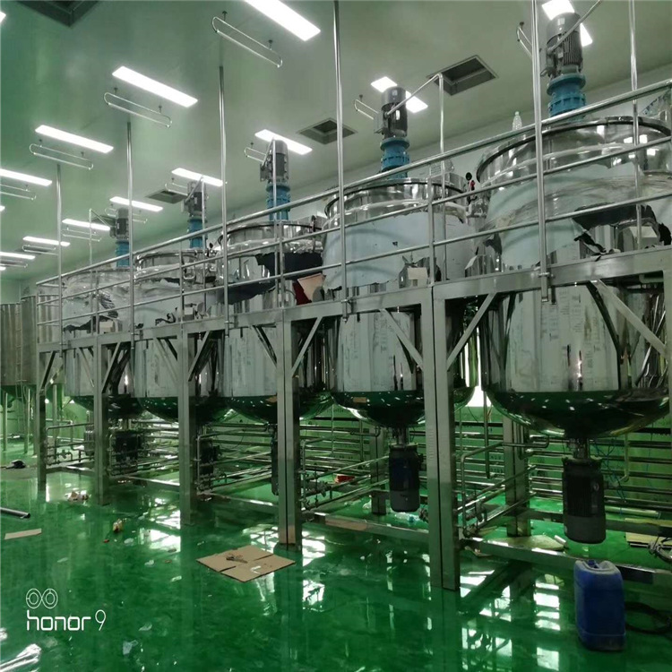 购销二手1000升乳化罐二手乳膏化妆品乳化罐二手2000升均质乳化罐